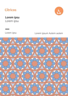 Promociona tu restaurante de gyoza con un bonito fondo ilustrado