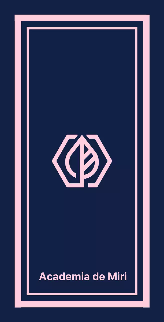 Gakuen Academy Valkyrie num fundo azul-marinho com uma linha de contorno cor-de-rosa
