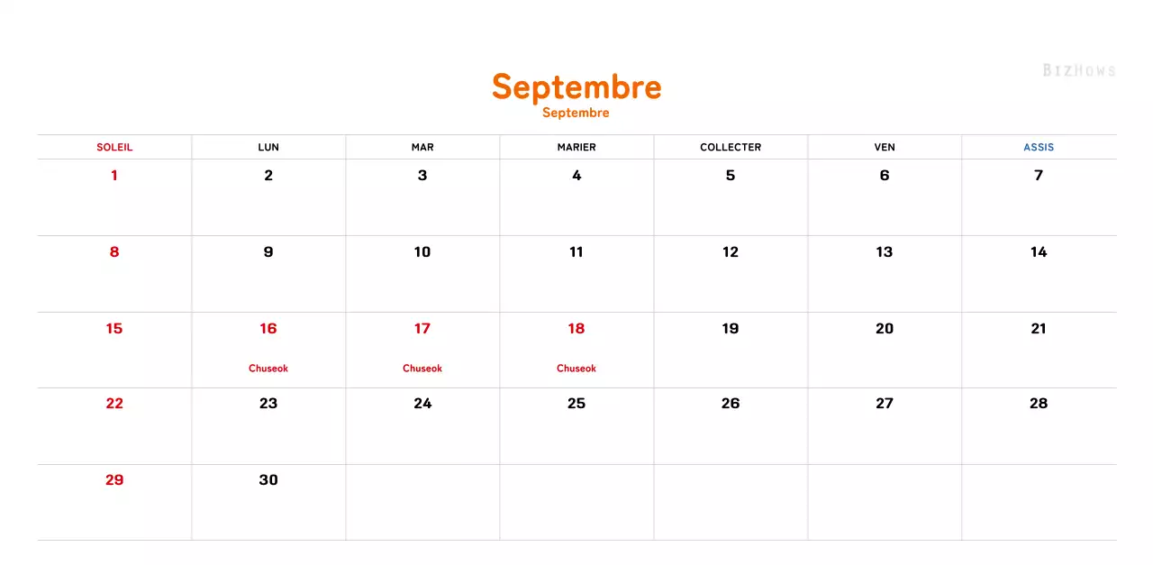 Un calendrier du Nouvel An chaleureux et illustré