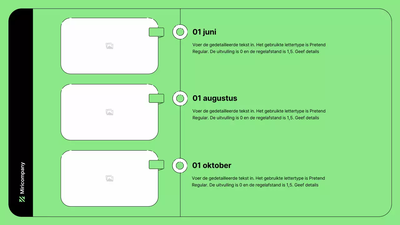 Zakelijke illustratie met eenvoudige lijnen in groen