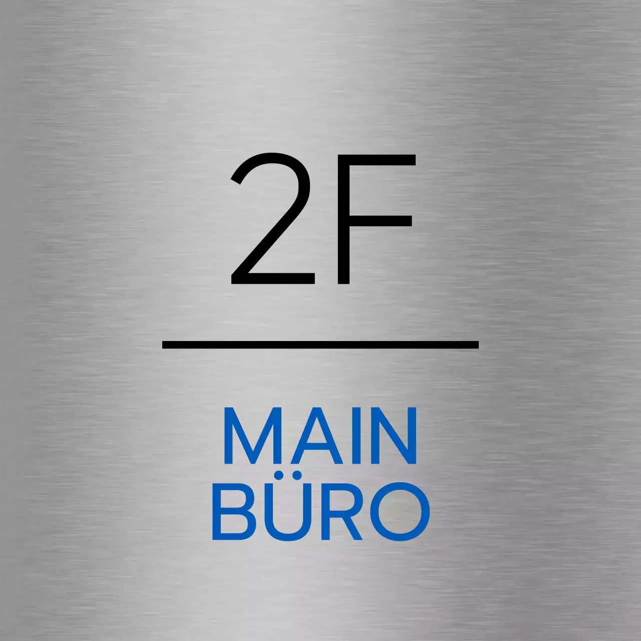 Ortsnamen und Grundrisse von Unternehmen mit einfachen schwarzen und blauen Symbolen