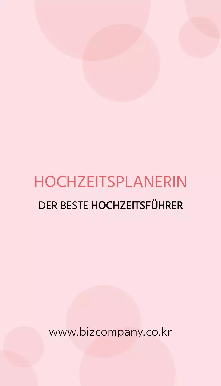 Hochzeitsplanung