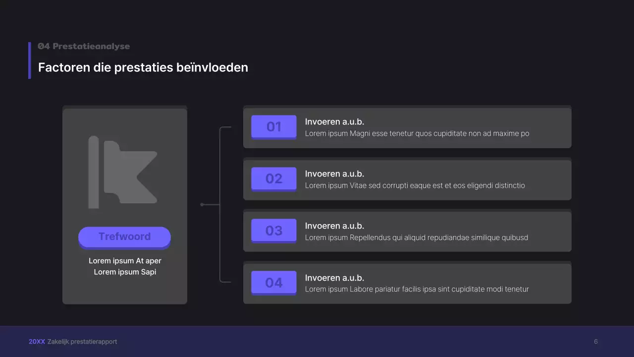 Paarse, driedimensionale UI-concept zakelijke presentatie kit