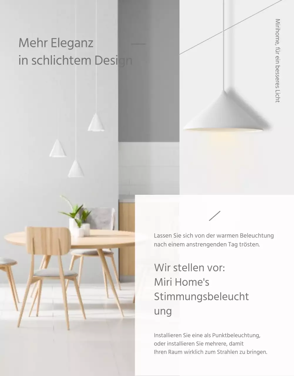 Einfache graue Innenraum-Glühbirne Detailseite