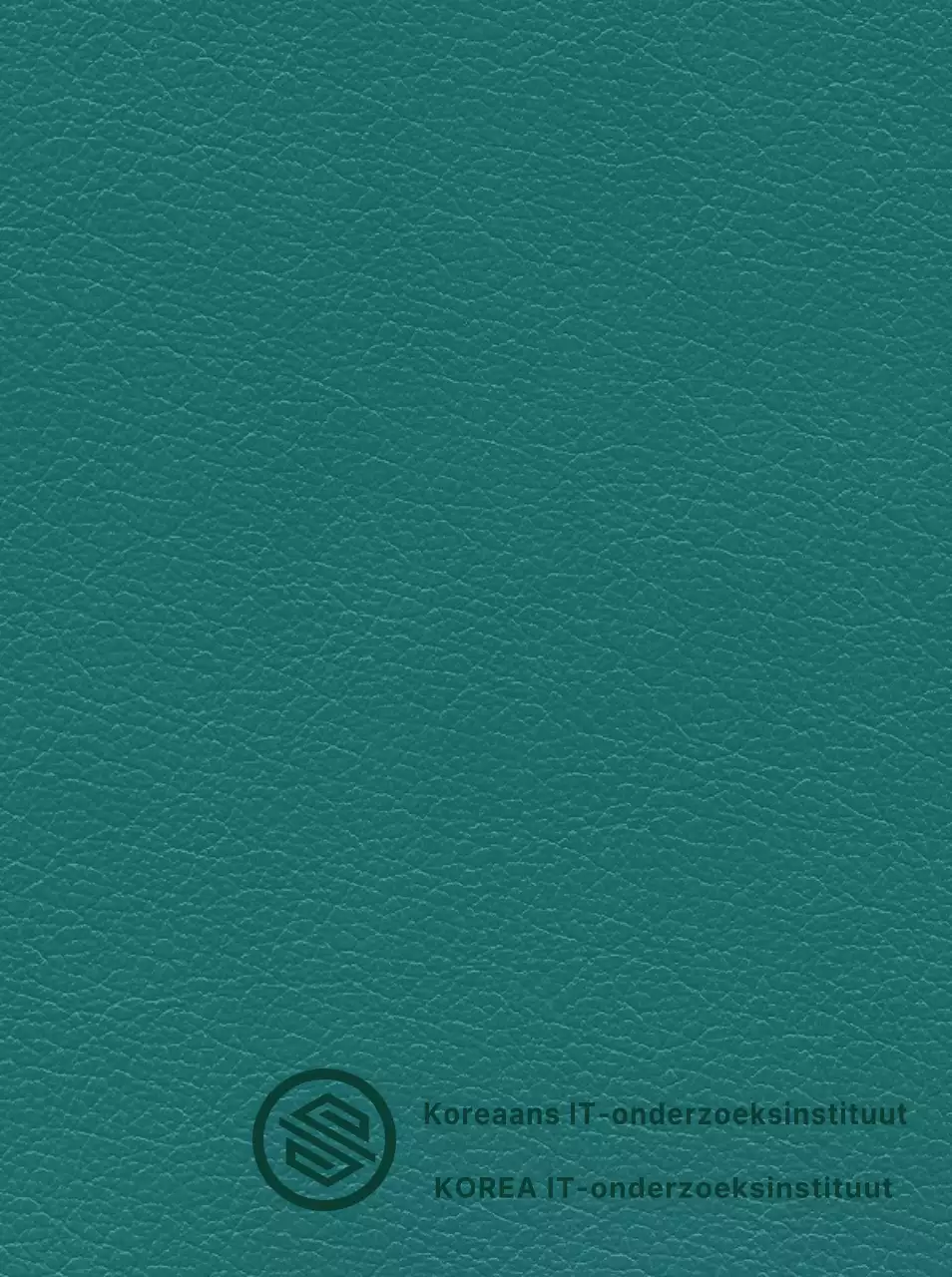 Officiële overheidsagenda met het logo van het Haïti Instituut