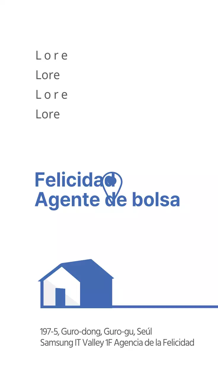 Corredor certificado de felicidad