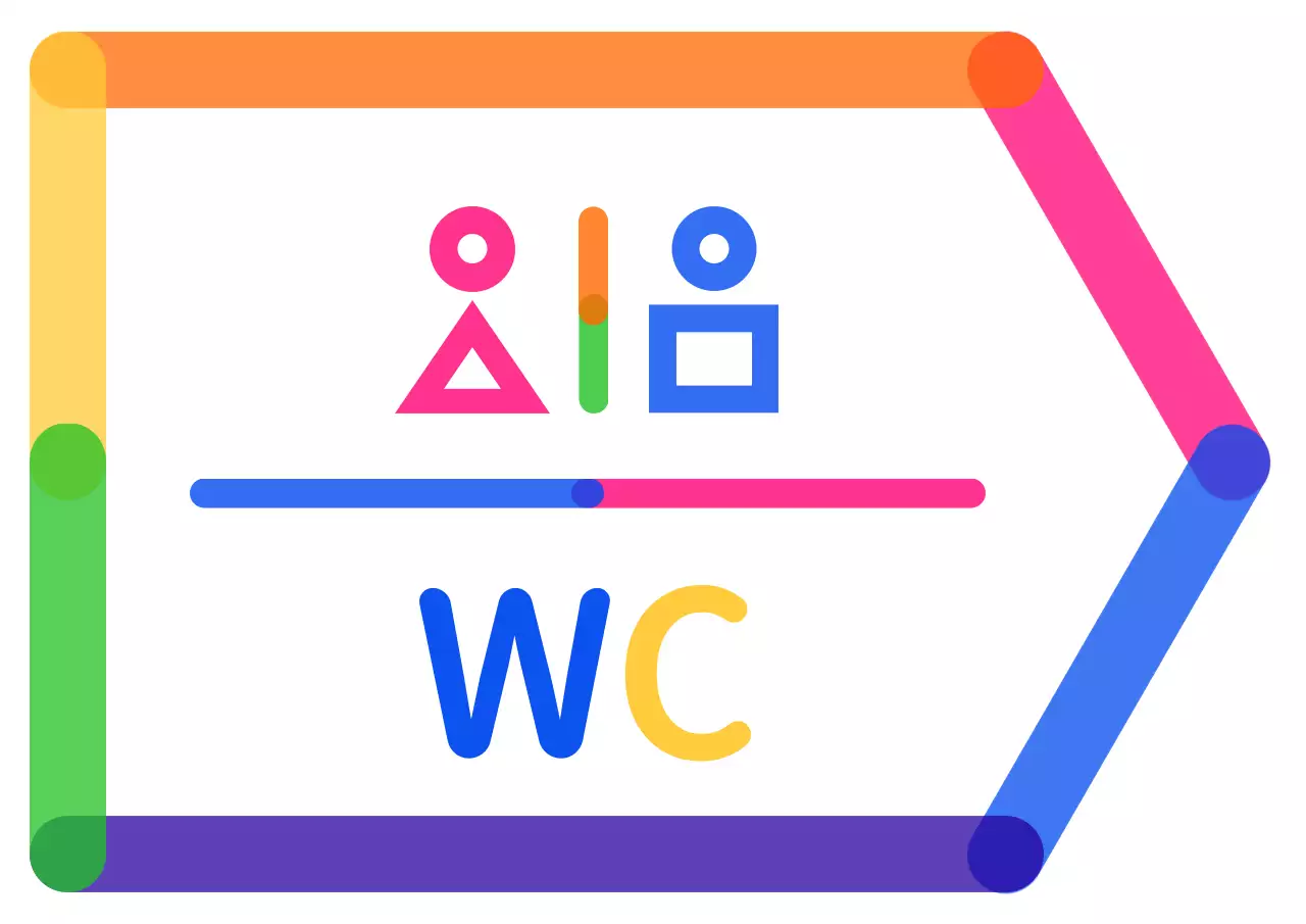 Pictogramas coloridos y simpáticos para ir al baño