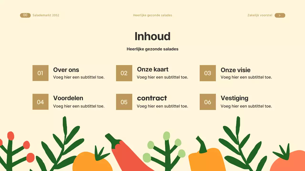 Beige's Salade Merk Branche Overeenkomst Gids