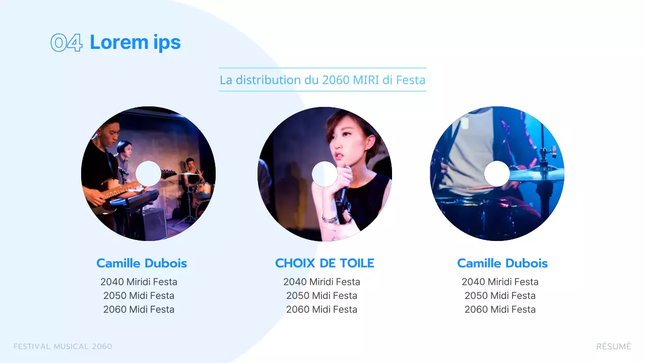 Une liste de lecture en bleu pour votre proposition de spectacle