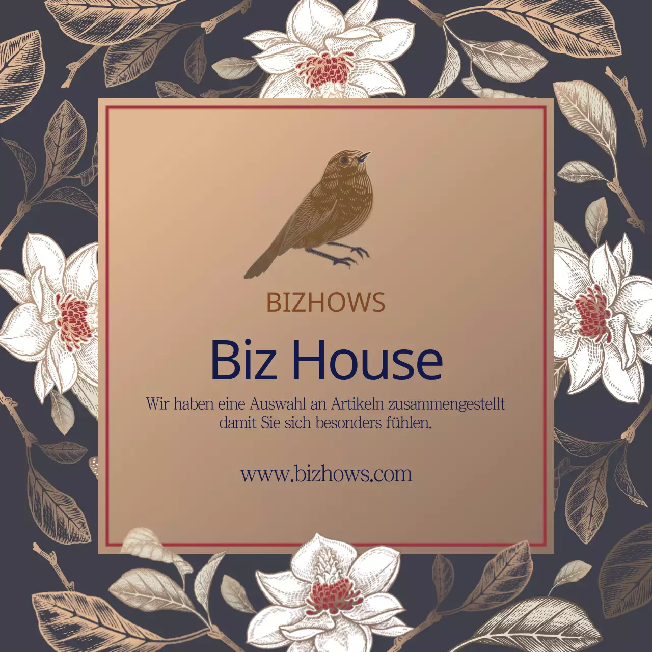 Blumenmarken-Etiketten