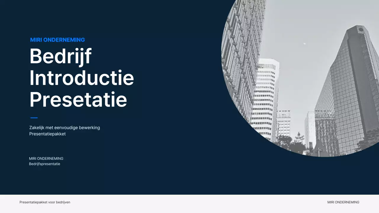 Eenvoudig zakelijk materiaal in blauw en grijs