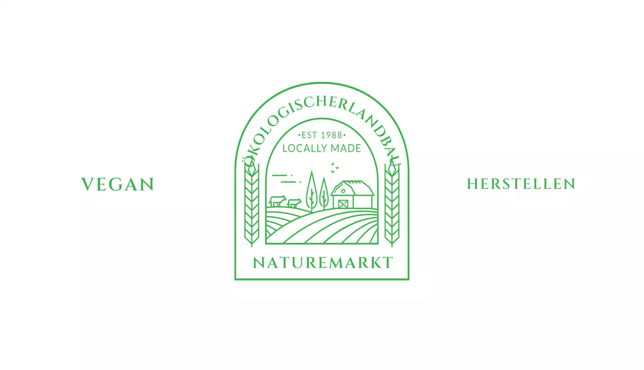 Visitenkarte mit Logo des Naturhofs