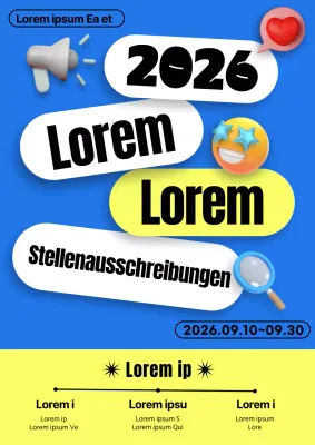 Bewerben Sie kitschige Sommerpraktikumsplätze in Blau