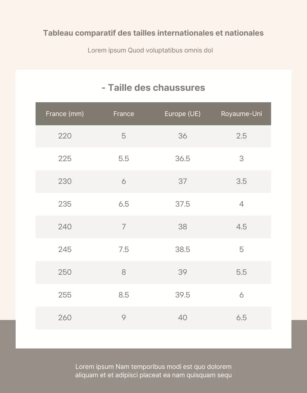 Modèle d'agent d'achat international beige et calme