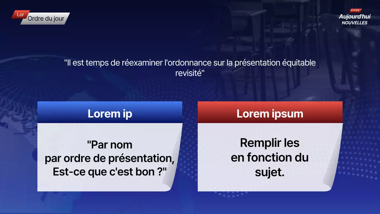 L'école débat de la tendance bleu et noir Actualités