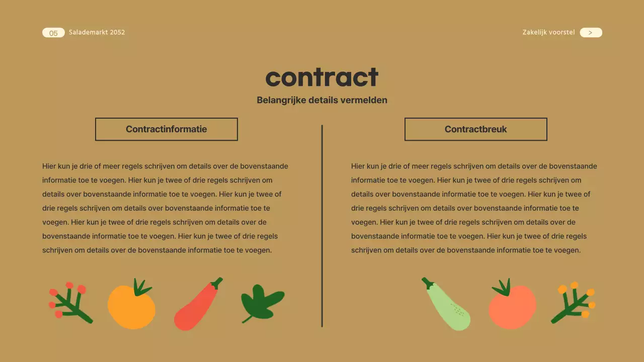 Beige's Salade Merk Branche Overeenkomst Gids