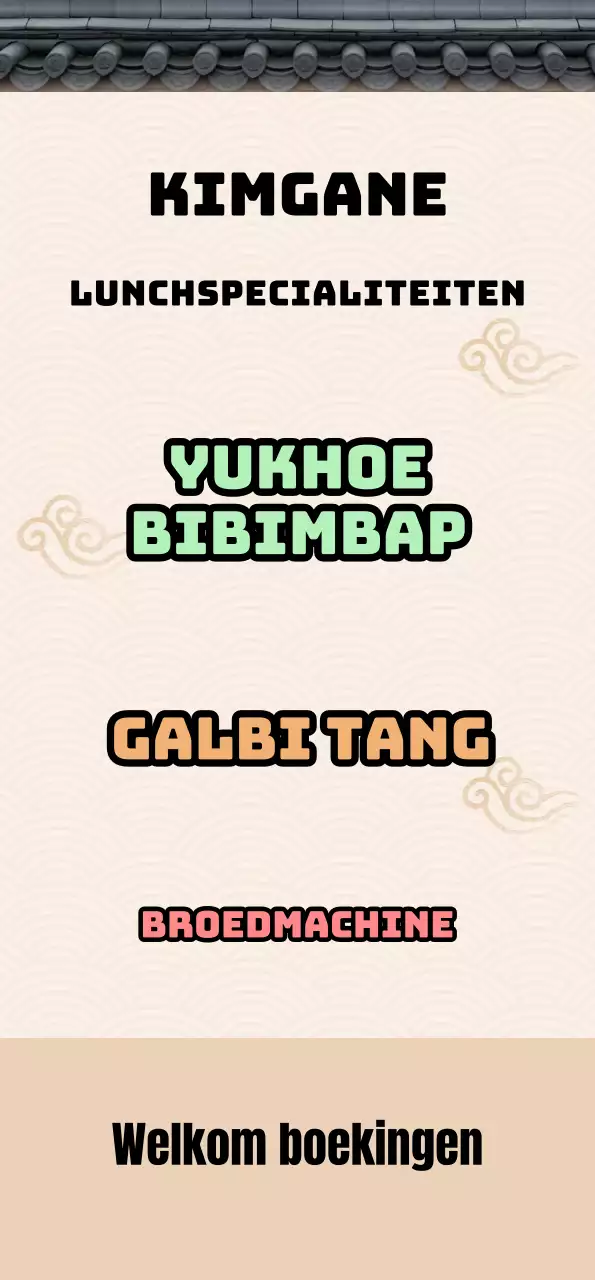 Traditioneel concept slagerij in een beige betegeld huis