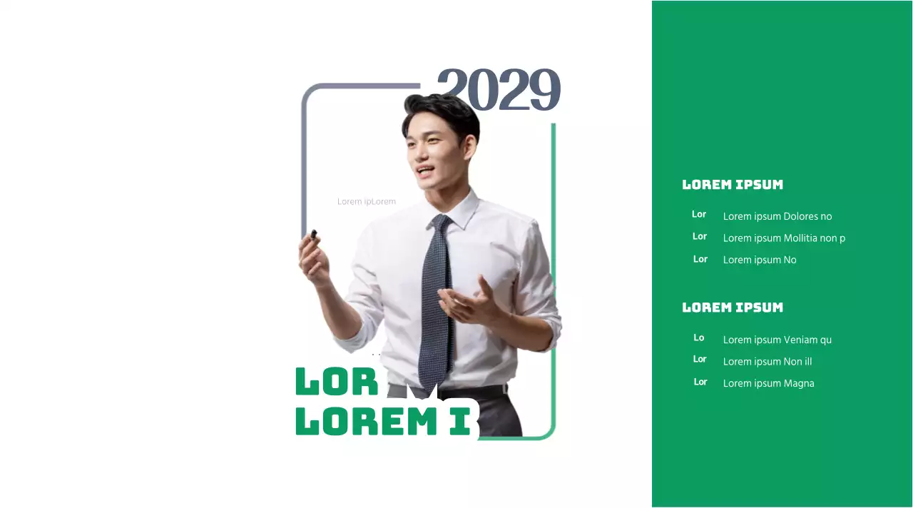 Rondetafellezing met portretten in groen en grijs