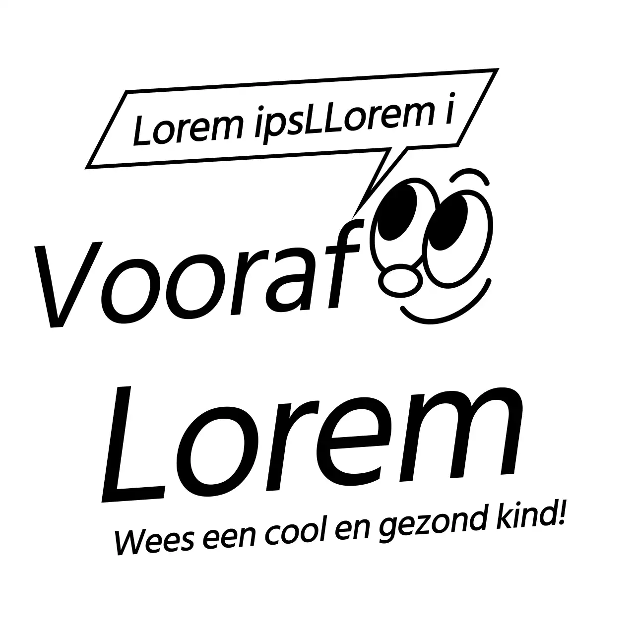 Zwart promotieontwerp voor de opening van een taekwondoschool