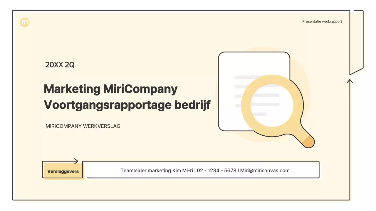 Puntvormen met pijlen in lichtgeel Zakelijk presentatiepakket