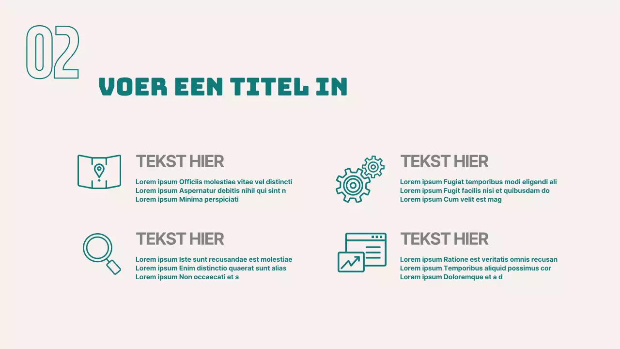 Presentatie voor zakelijke rapporten