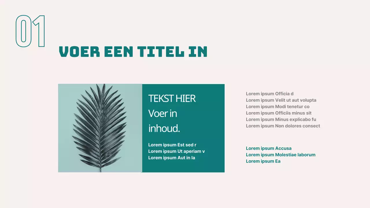 Presentatie voor zakelijke rapporten