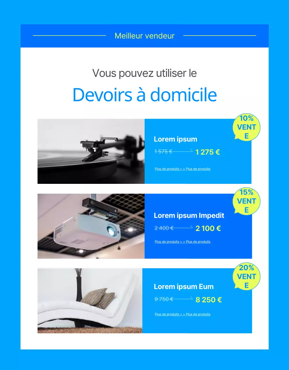 Appareils d'été en vente en bleu clair et chartreuse