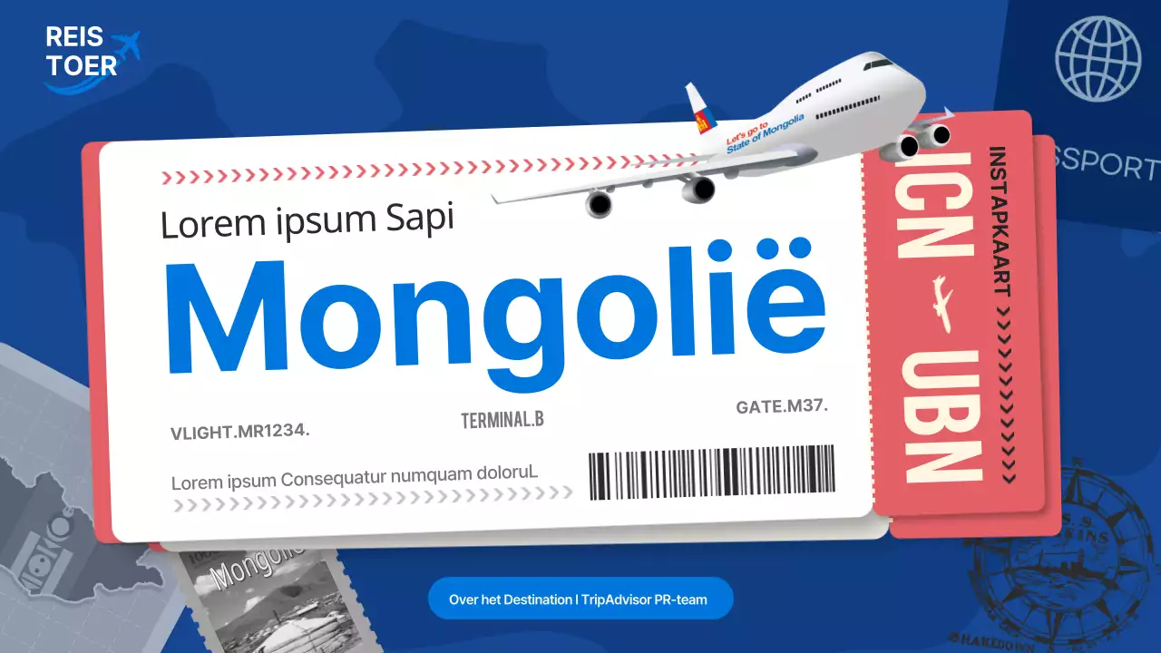 Een gids voor Mongolië, een trendy bestemming in blauw en rood