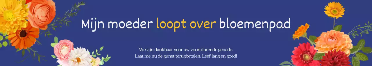 Mama en papa, Hee-yeon Ko, maakt levendig gekleurde boeketillustraties en kalligrafie voor verjaardagen.