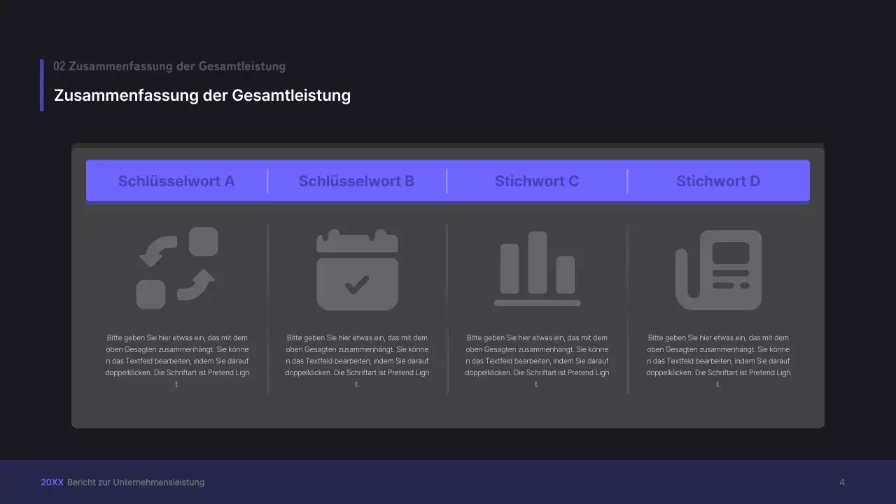 Lila, dreidimensionale UI-Konzept Business-Präsentation Kit