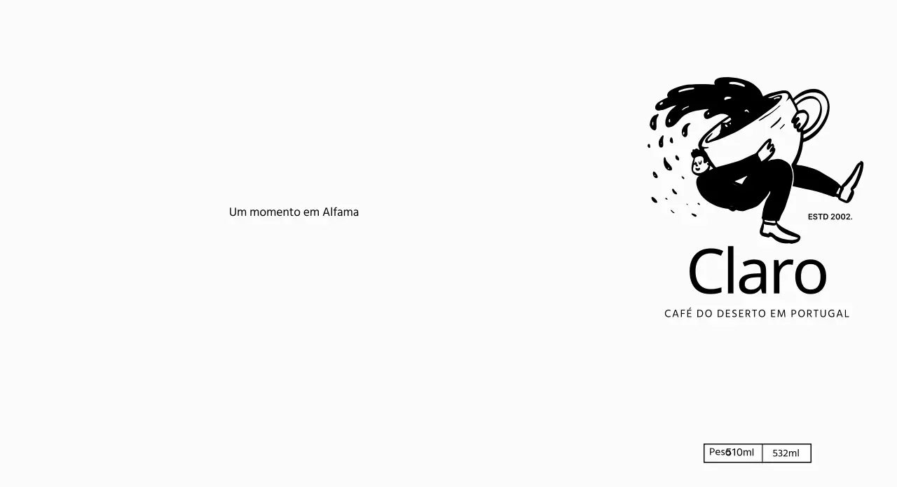 Desenhar um café com ilustrações espirituosas