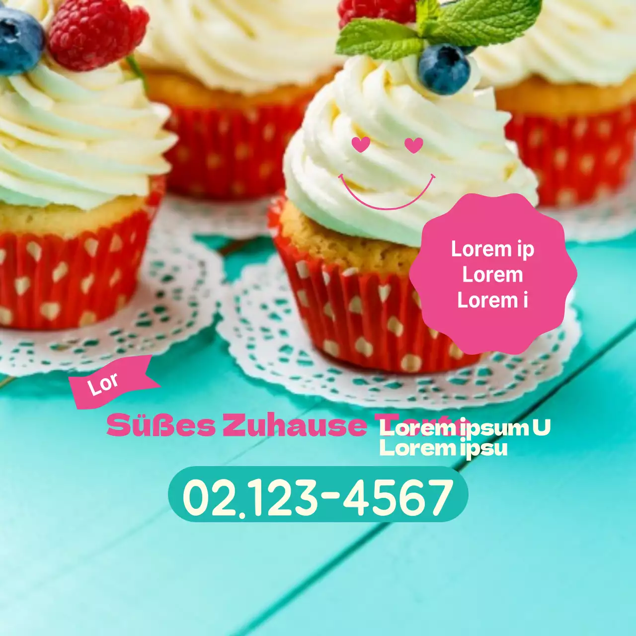 Süßes Zuhause Torte