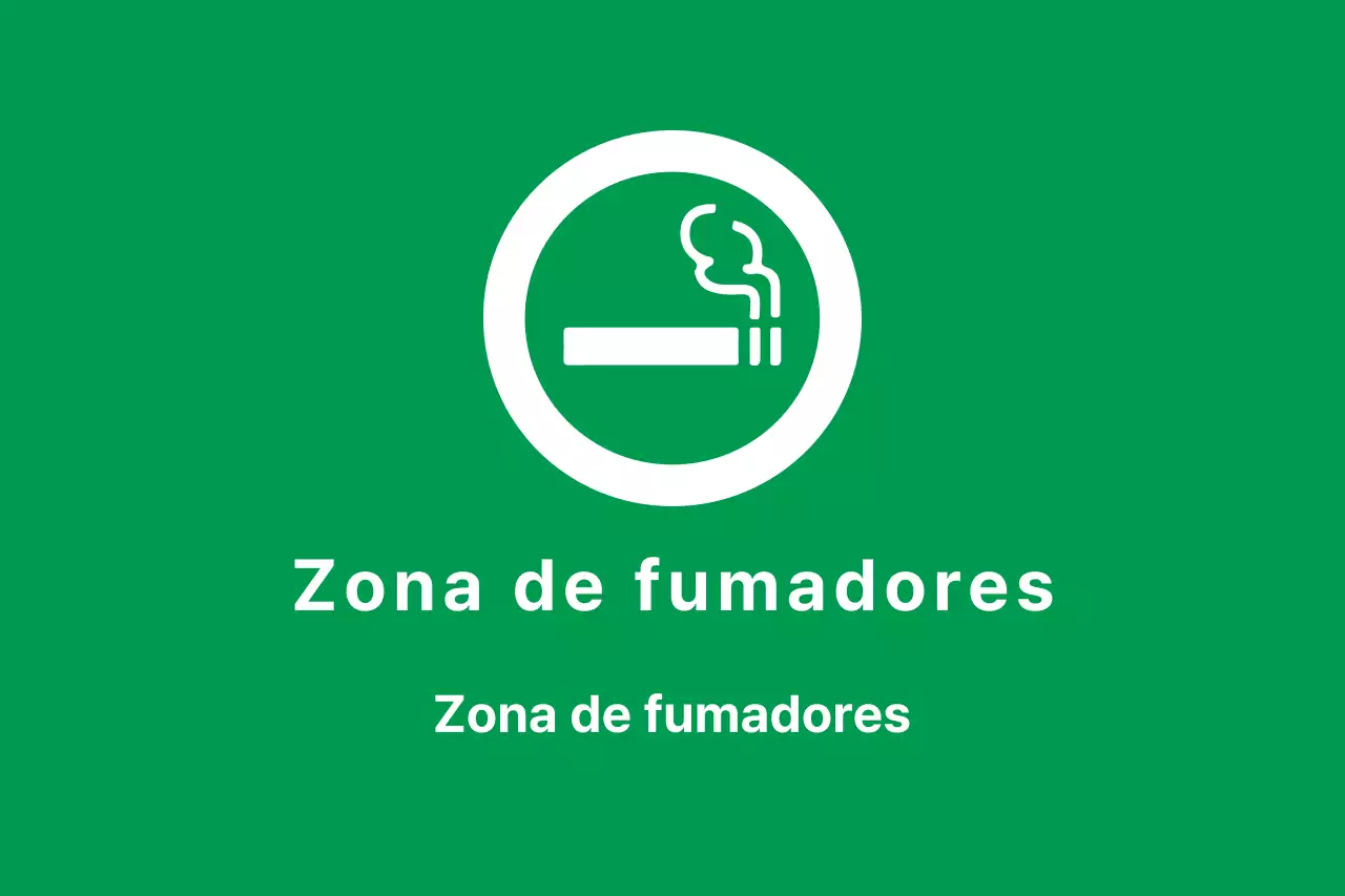 Zona de fumadores