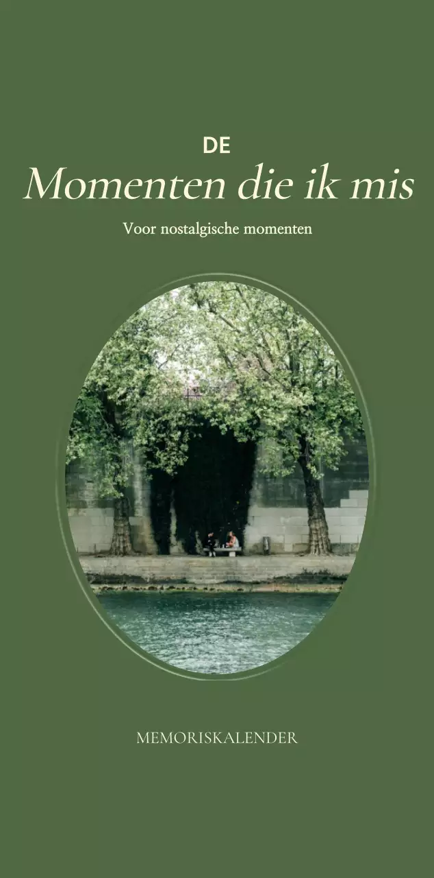 Khaki Vintage Kalender