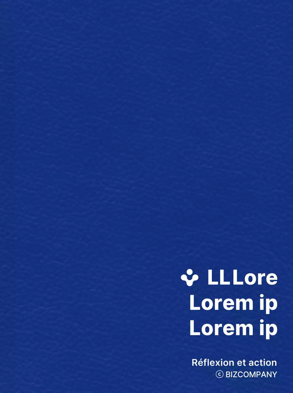 Mise en page de texte avec un logo simple et symbolique Style d'alignement Matériel promotionnel mettant en valeur un slogan d'entreprise