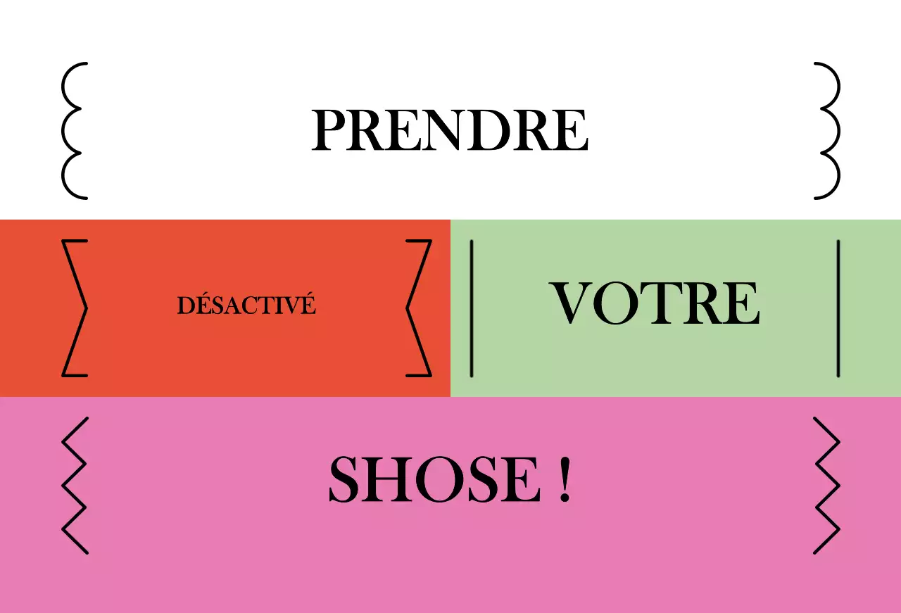 Styles de texte mignons et colorés