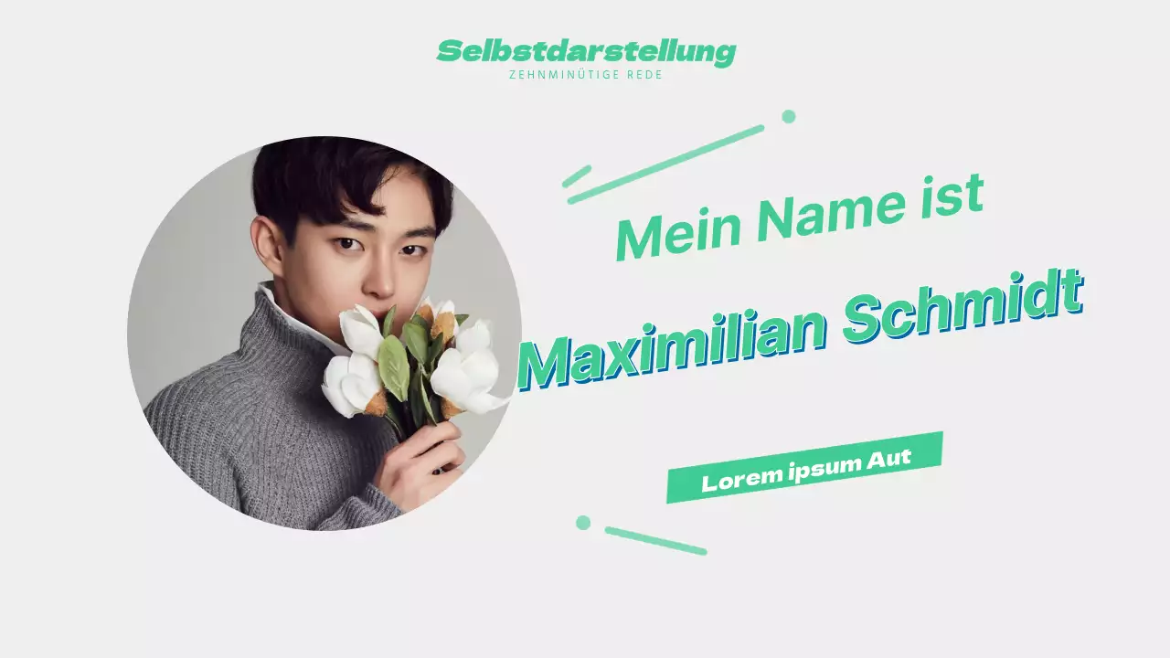 10-minütige Rede von Chulwoong Kim