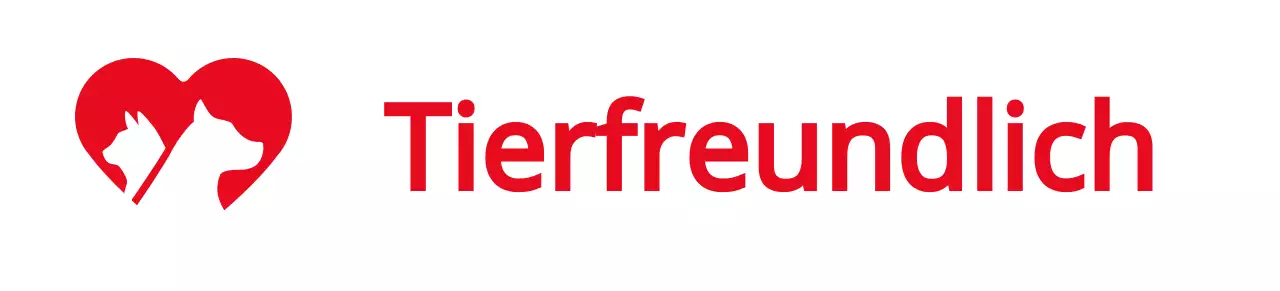 Förderung einer Veranstaltung mit dem Konzept einer Tierschutzorganisation in Rot.