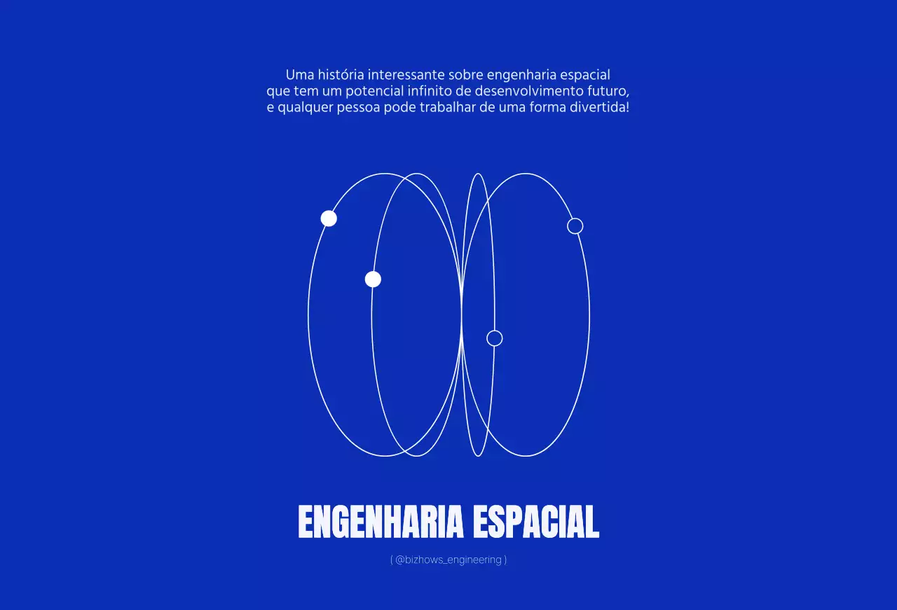 Conceito de engenharia simples e limpo em azul-marinho e branco