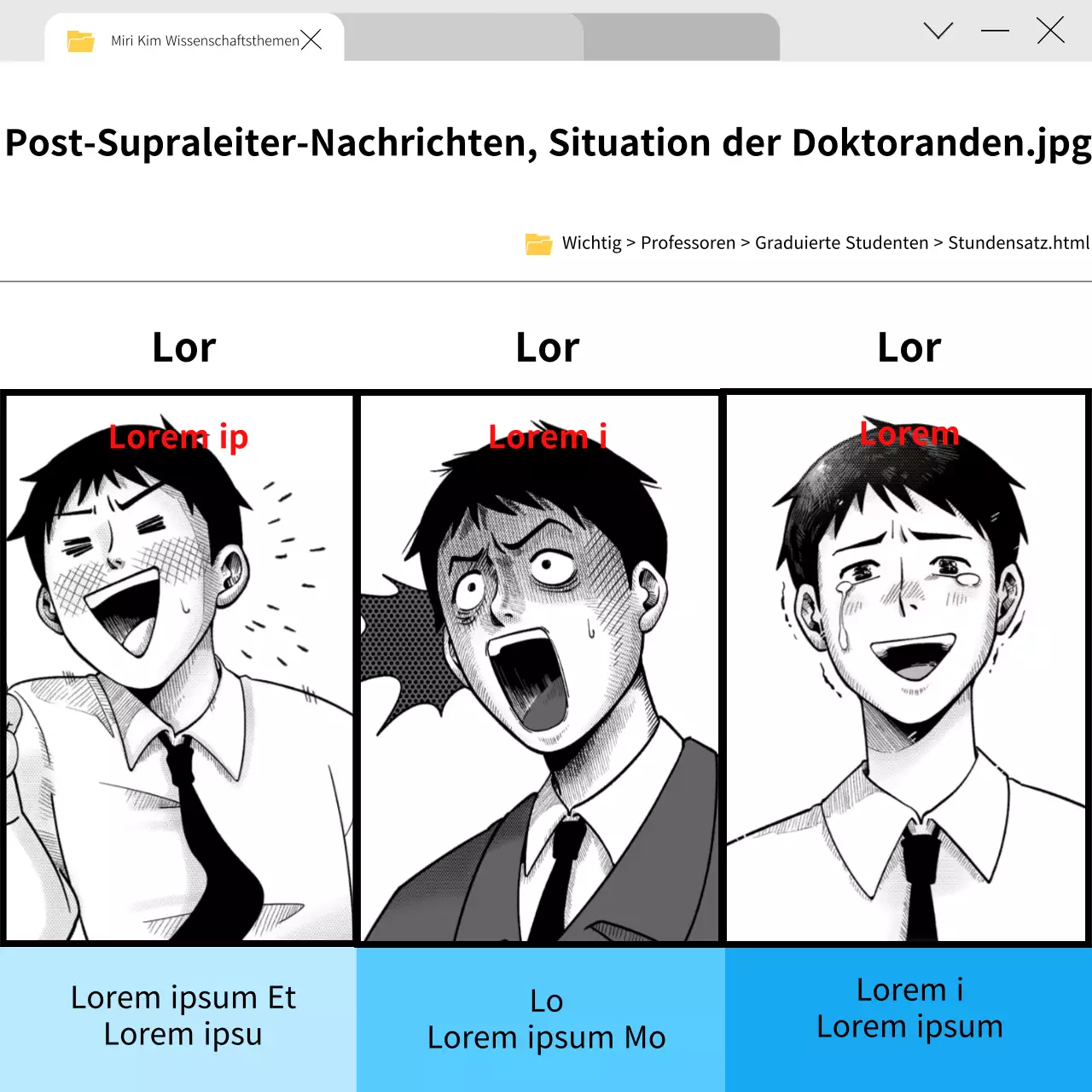 Darstellung von kontextuellen Änderungen in einem weißen Browser