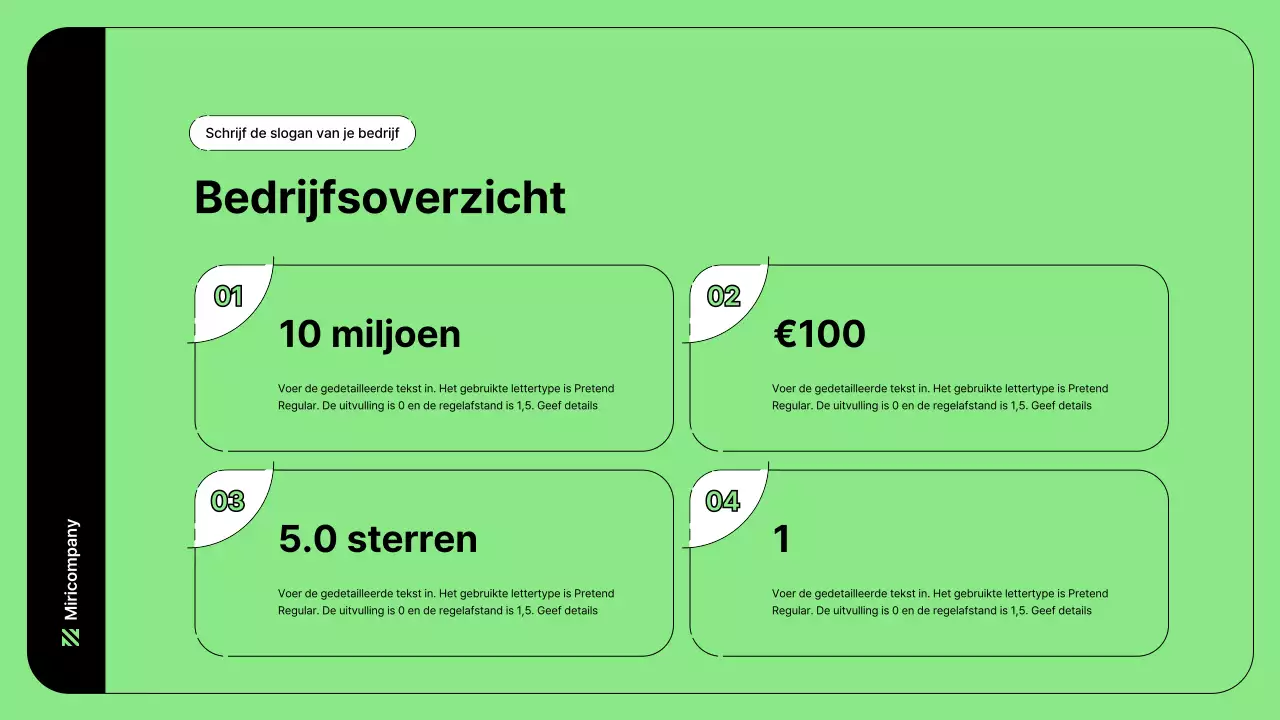 Zakelijke illustratie met eenvoudige lijnen in groen
