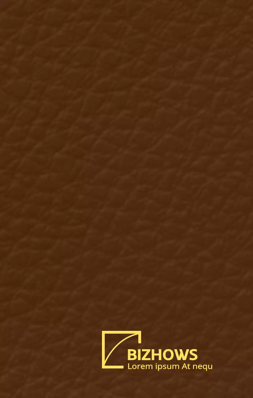 Corporate promotiemateriaal met een eenvoudige gebogen vorm logo symbool type concept