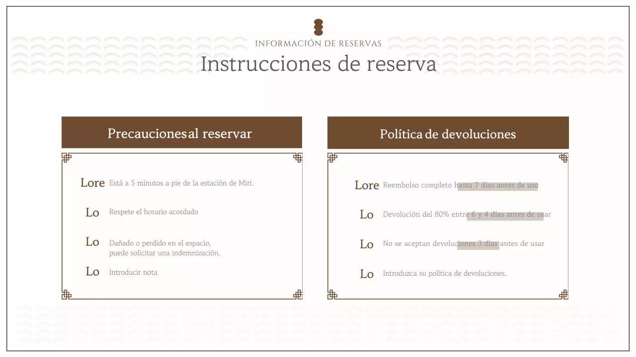 Un espacio de alquiler de hanok con formas marfil y sentimentales