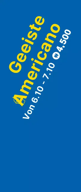 Kleines Cafe Verkauf Förderung auf blauem Hintergrund