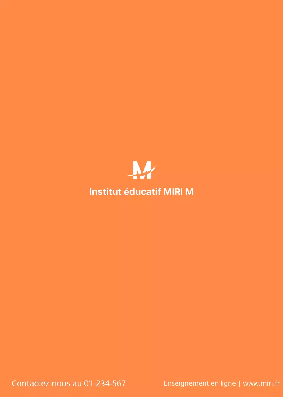 Promouvoir l'éducation de votre école en orange