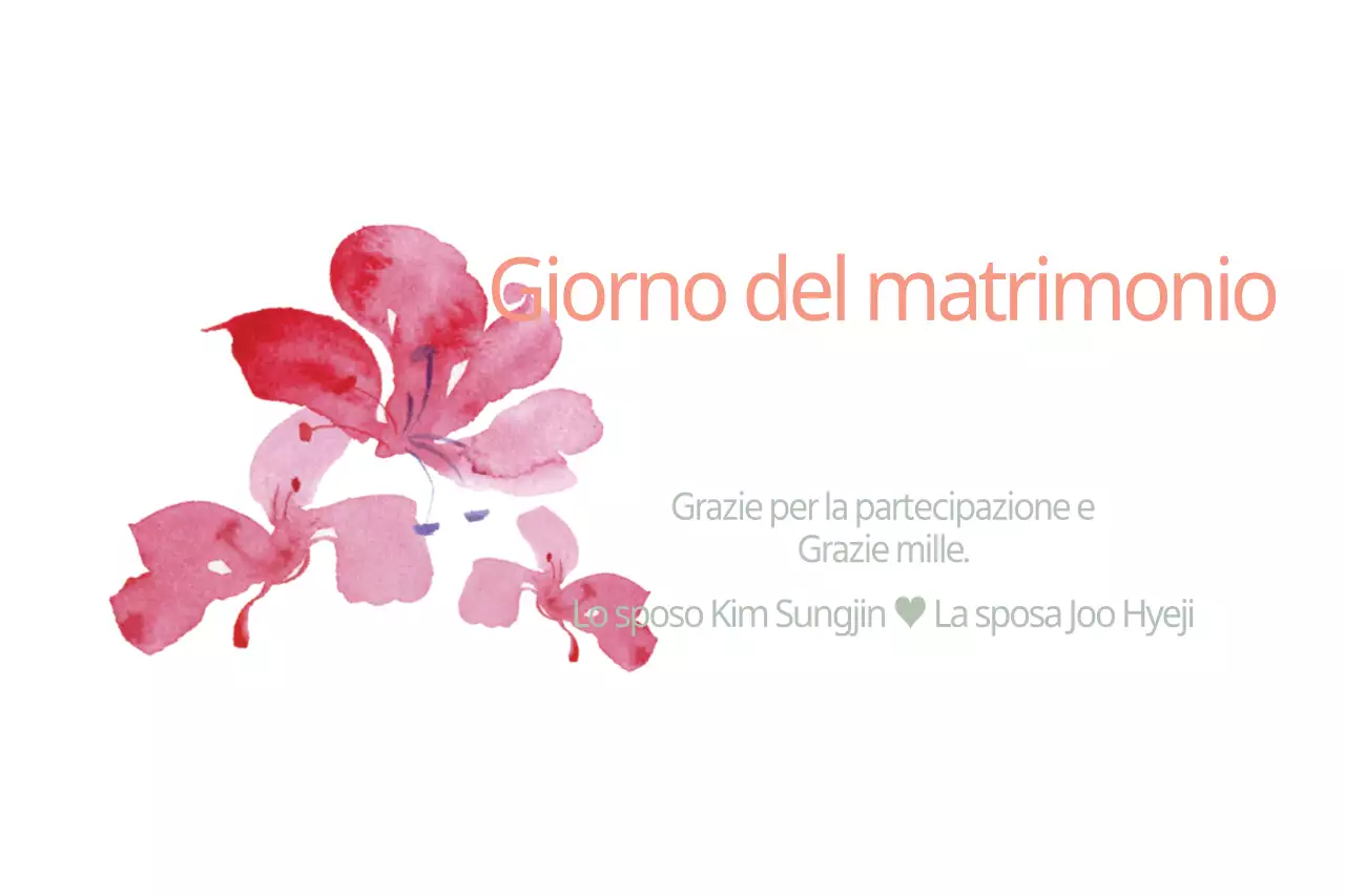 Giorno del matrimonio