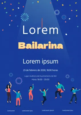 Guía de ilustraciones de danza en la marina