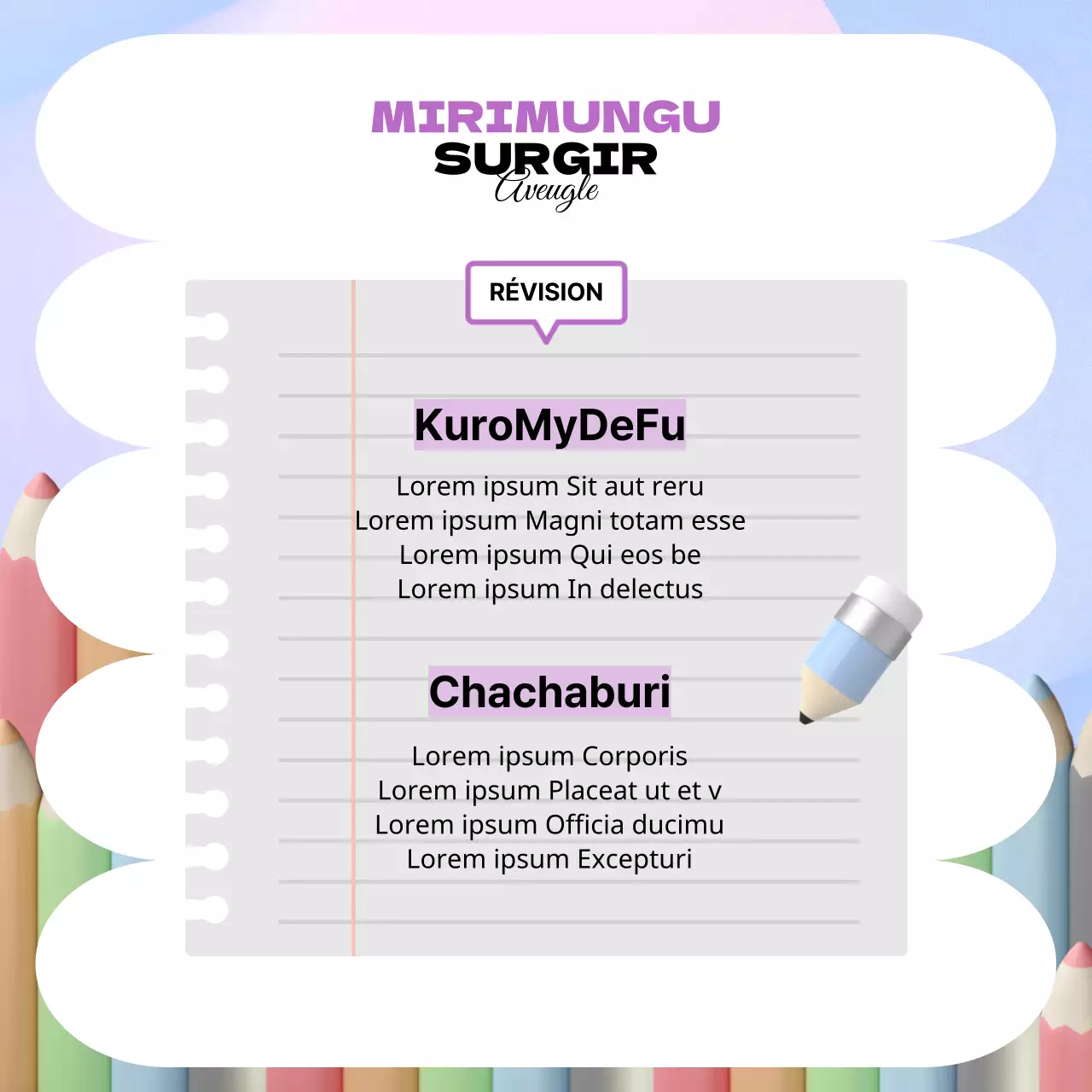 Promouvoir un magasin pop-up 3D violet