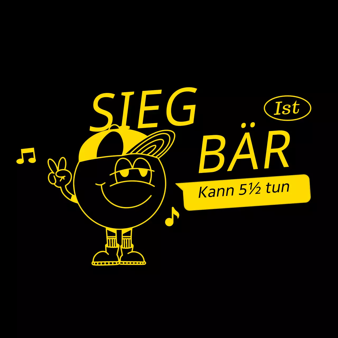 Hip Linie Illustration zurück Nummer Konzept Schule Gruppe T-Shirt in gelb