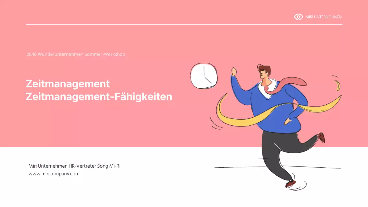 Pinkerton's Time Management Skills Presentation Workplace Training Workplace Productivity Planner Calendar